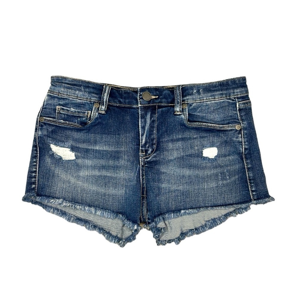 BLANKNYC Women’s The Astor Distressed Cut-Off Jeans Short Size 26
